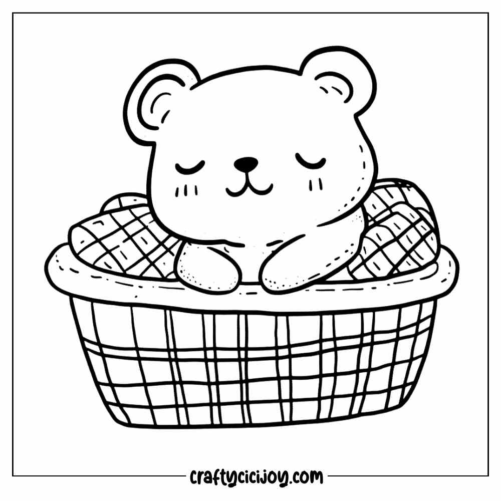 Fall cozy Coloring Pages 24