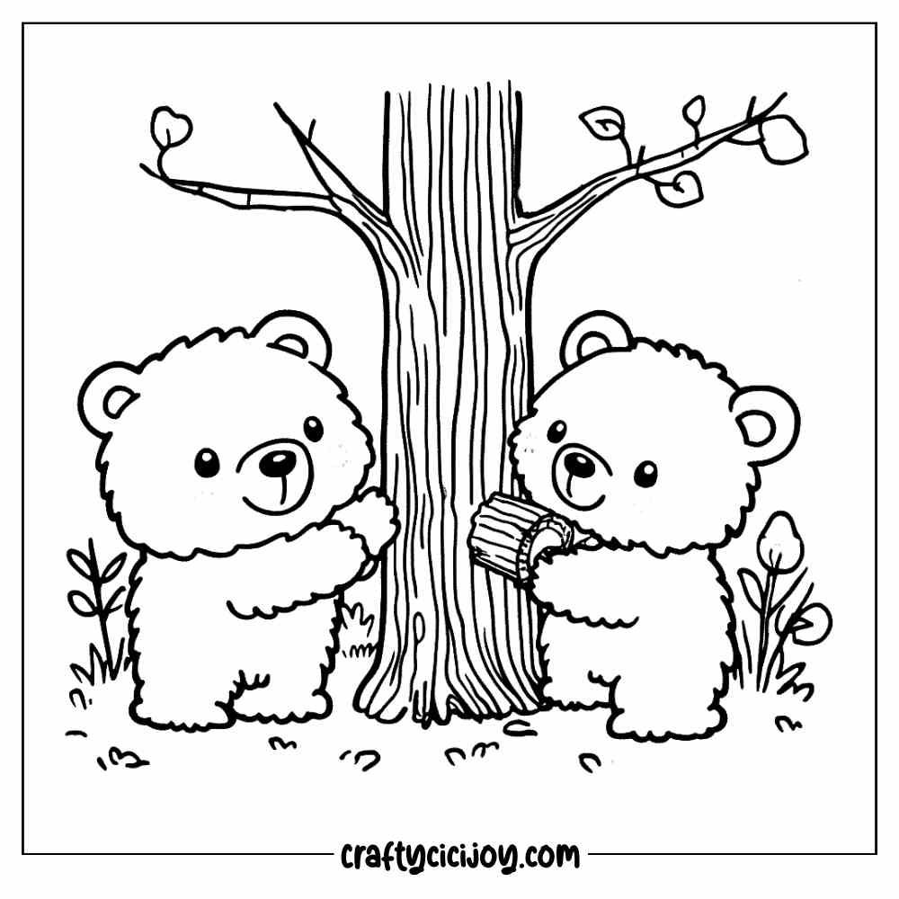 Fall cozy Coloring Pages 27