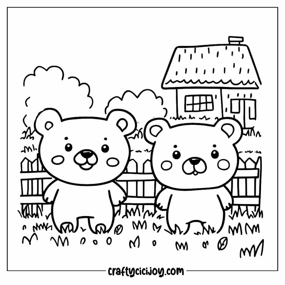 Fall cozy Coloring Pages 37