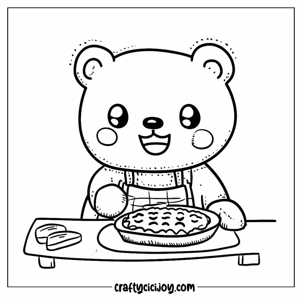 Fall cozy Coloring Pages 40