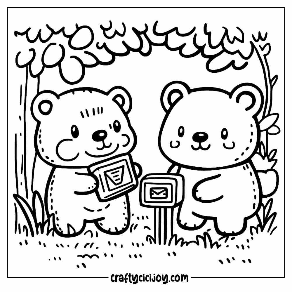 Fall cozy Coloring Pages 7