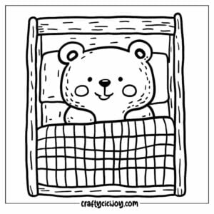 cozy-teddy-bear-coloring-pages