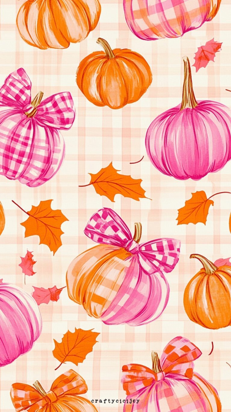 orange-preppy-halloween-wallpaper