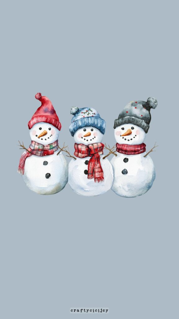 Snowman Wallpapers: 30 High Quality Phone Backgrounds 3 Snowman Wallpaper 3 1
