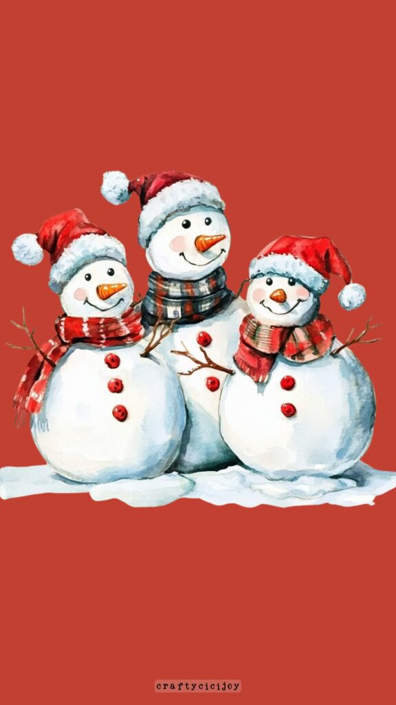 Snowman Wallpapers: 30 High Quality Phone Backgrounds 4 Snowman Wallpaper 4 1