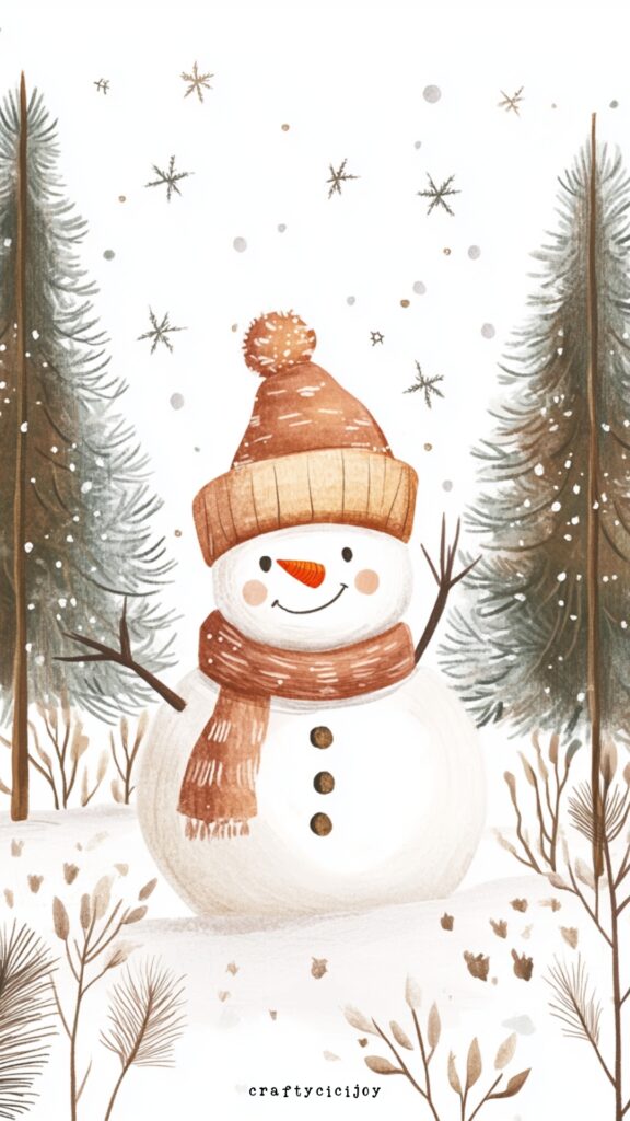 Snowman Wallpapers: 30 High Quality Phone Backgrounds 8 Snowman Wallpaper 8