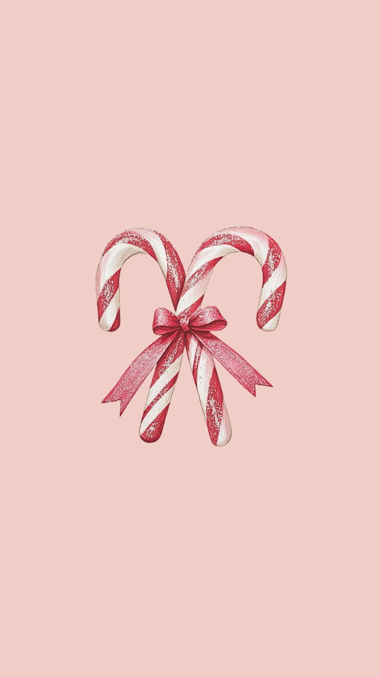 candy cane wallpaper