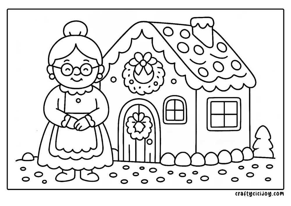 Christmas Coloring Book 4