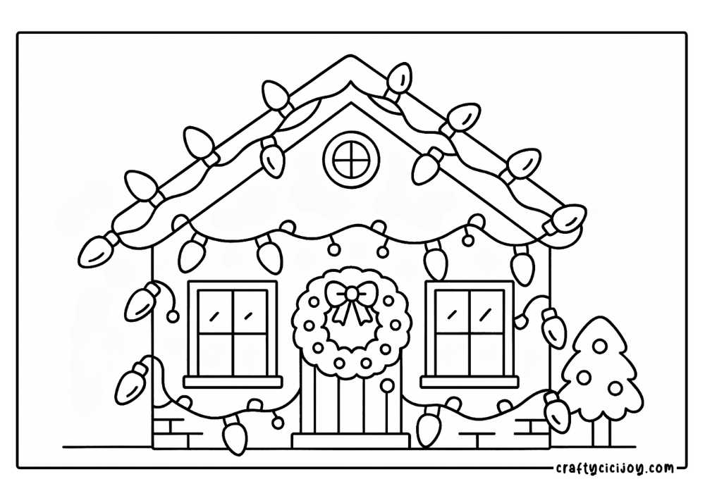 Christmas Coloring Book 7