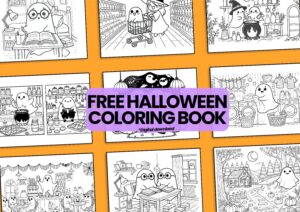 Free Halloween Coloring Book pdf