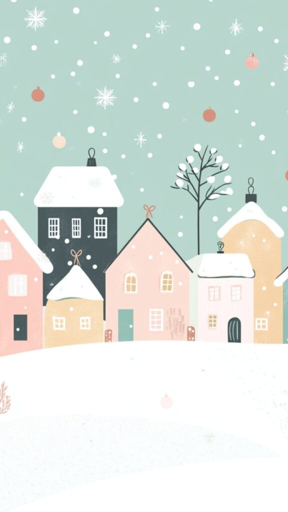 Pastel Christmas Wallpapers - High Quality Backgrounds 13 Pastel Christmas Phone Wallpaper 14