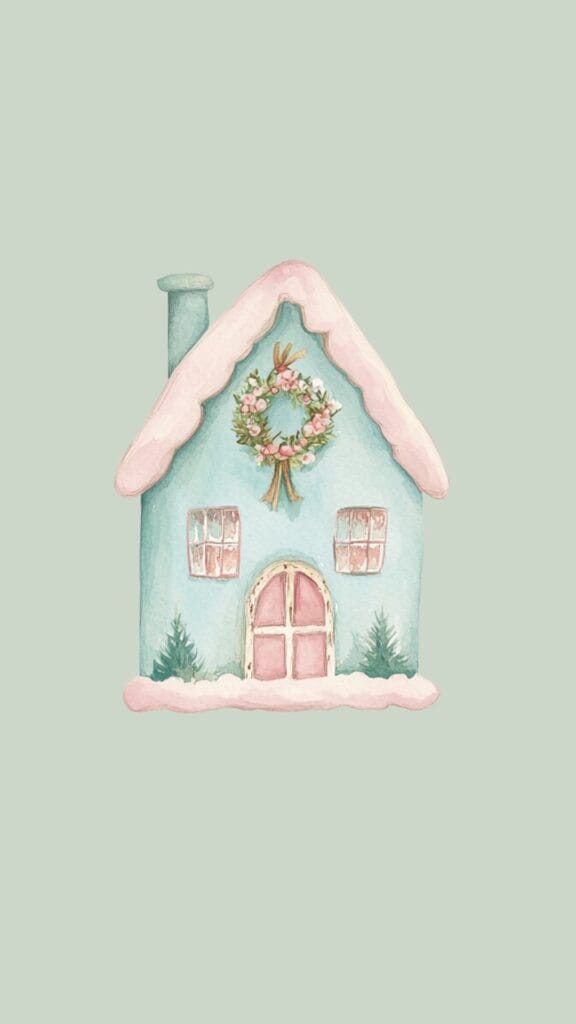 Pastel Christmas Wallpapers - High Quality Backgrounds 17 Pastel Christmas Phone Wallpaper 18
