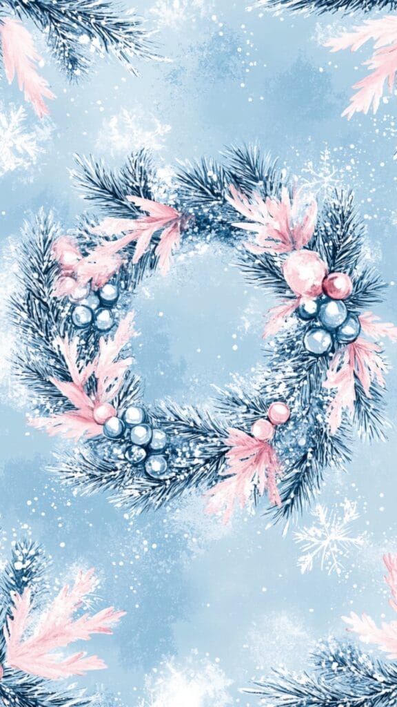Pastel Christmas Wallpapers - High Quality Backgrounds 18 Pastel Christmas Phone Wallpaper 19