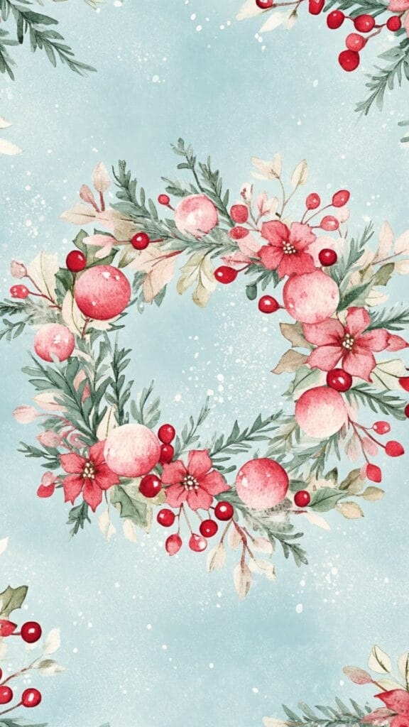 Pastel Christmas Wallpapers - High Quality Backgrounds 19 Pastel Christmas Phone Wallpaper 20