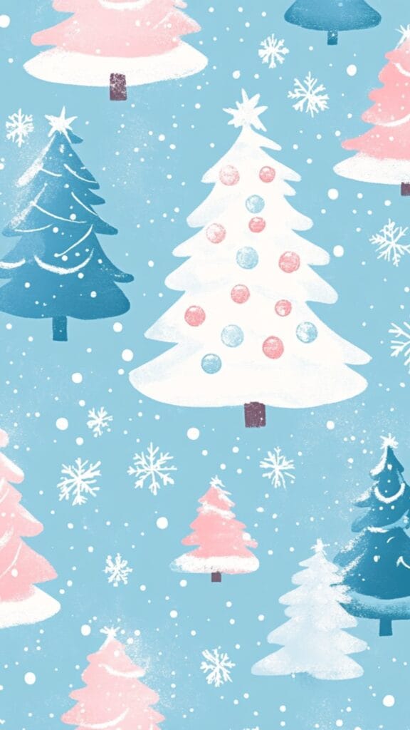 Pastel Christmas Wallpapers - High Quality Backgrounds 29 Pastel Christmas Phone Wallpaper 30