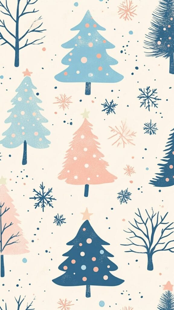 Pastel Christmas Wallpapers - High Quality Backgrounds 31 Pastel Christmas Phone Wallpaper 32