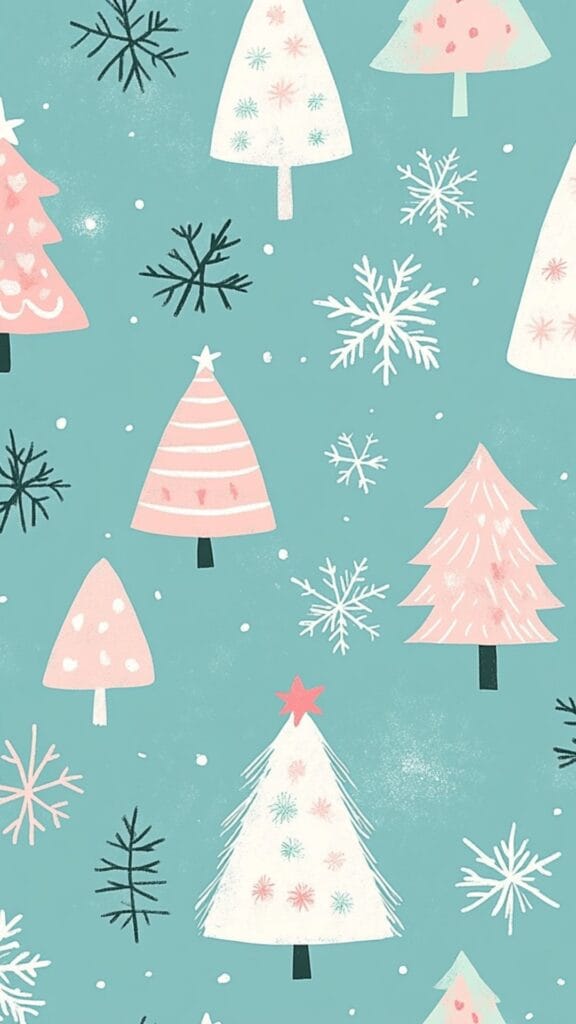 Pastel Christmas Wallpapers - High Quality Backgrounds 32 Pastel Christmas Phone Wallpaper 33