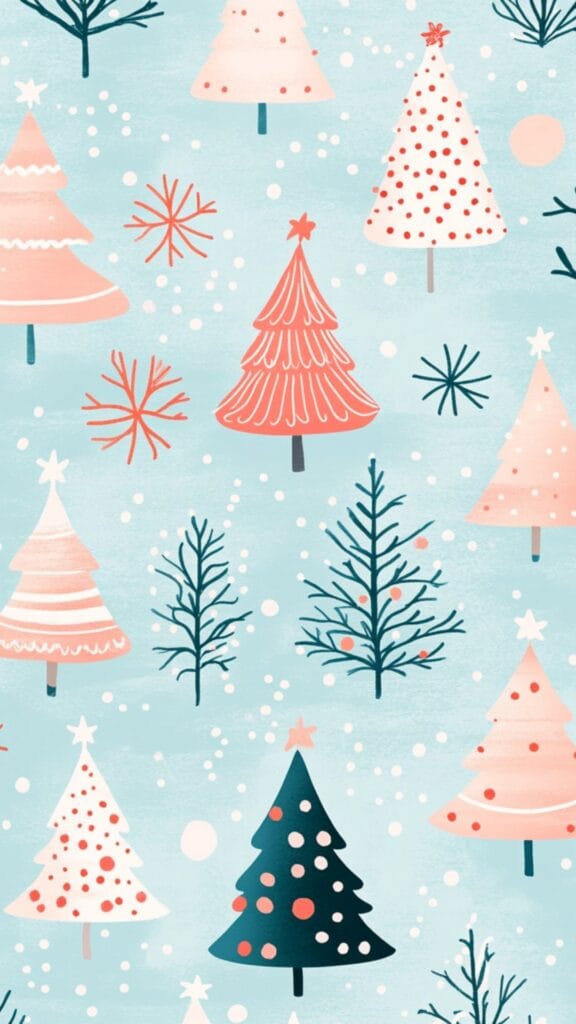 Pastel Christmas Wallpapers - High Quality Backgrounds 33 Pastel Christmas Phone Wallpaper 34
