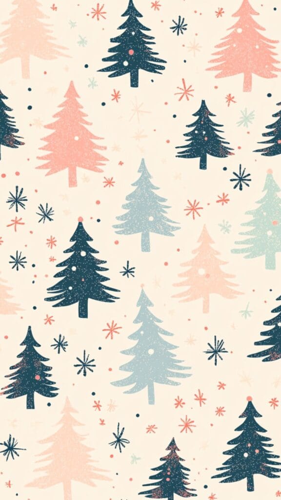 Pastel Christmas Wallpapers - High Quality Backgrounds 34 Pastel Christmas Phone Wallpaper 35