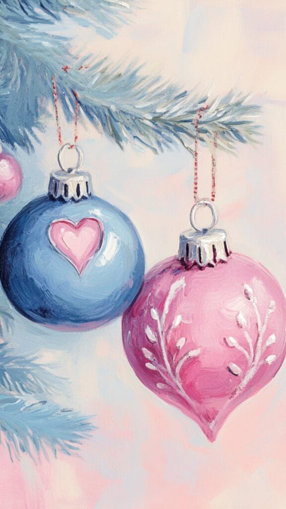 Pastel Christmas Wallpapers - High Quality Backgrounds 35 Pastel Christmas Phone Wallpaper