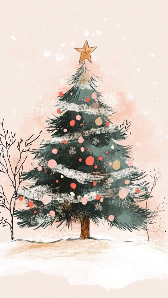 Pastel Christmas Wallpapers - High Quality Backgrounds 5 Pastel Christmas Phone Wallpaper 6