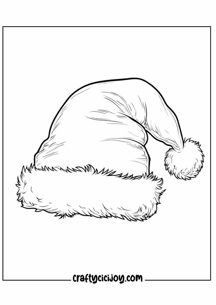 Santa Claus Coloring Page 19