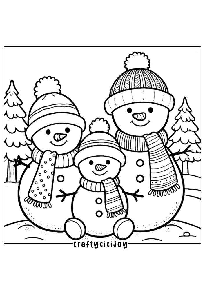 Xmas Coloring Pages (100% Free PDF Printable) 9 Xmas coloring pages 10