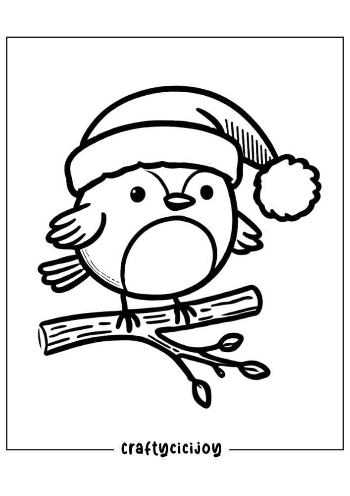 Xmas Coloring Pages (100% Free PDF Printable) 14 Xmas coloring pages 15
