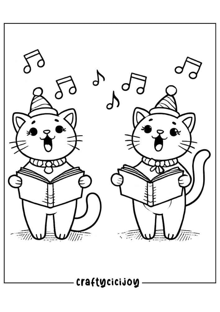 Xmas Coloring Pages (100% Free PDF Printable) 2 Xmas coloring pages 3
