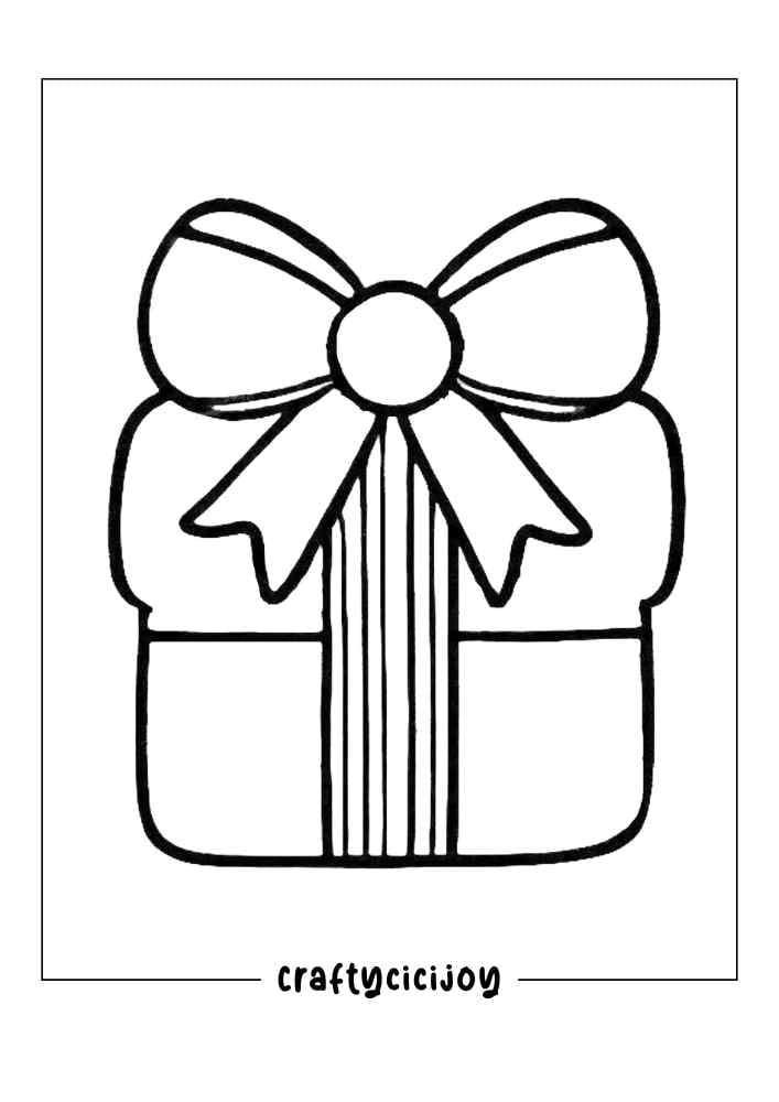 Xmas Coloring Pages (100% Free PDF Printable) 25 Xmas coloring pages 6 1