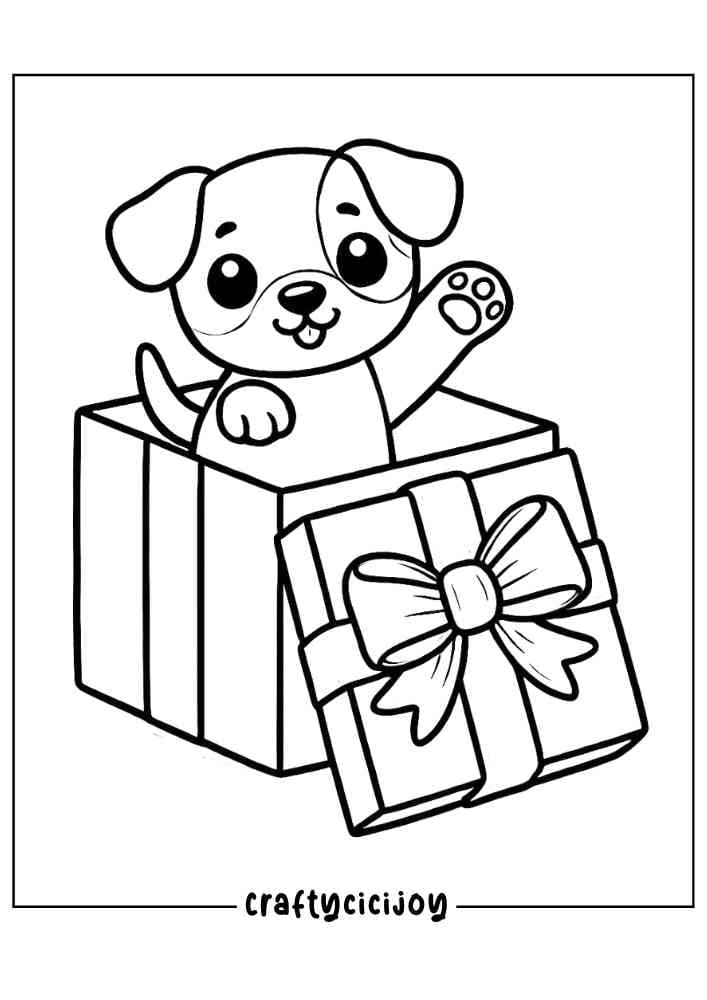 Xmas Coloring Pages (100% Free PDF Printable) 7 Xmas coloring pages 8
