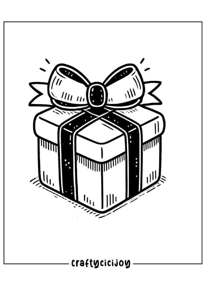 Xmas Coloring Pages (100% Free PDF Printable) 8 Xmas coloring pages 9