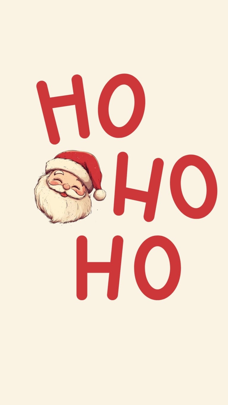 Xmas Ho Ho Ho Wallpaper