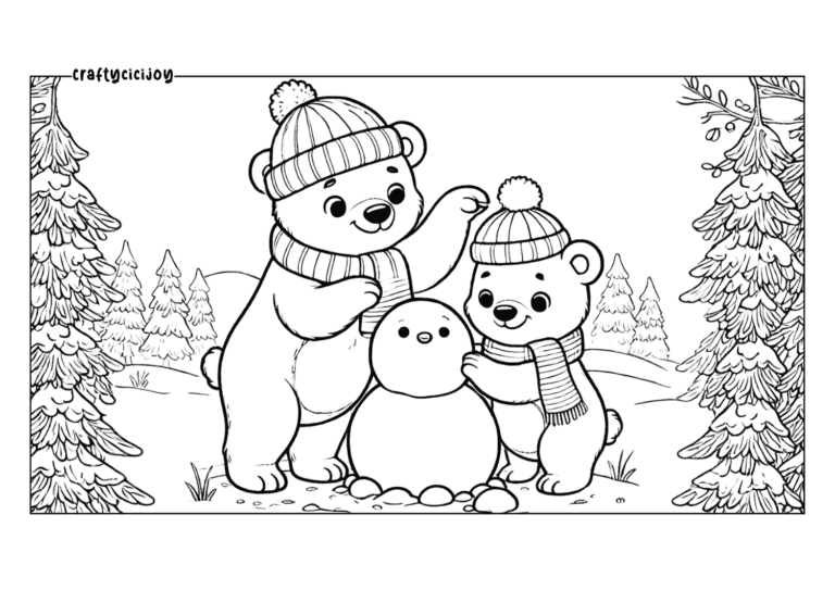 Xmas Coloring Page