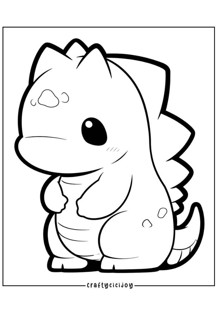 Kids Dinosaur Coloring Pages (20 Free PDF Printables) 8 cute dinosaur coloring pages for adults 8
