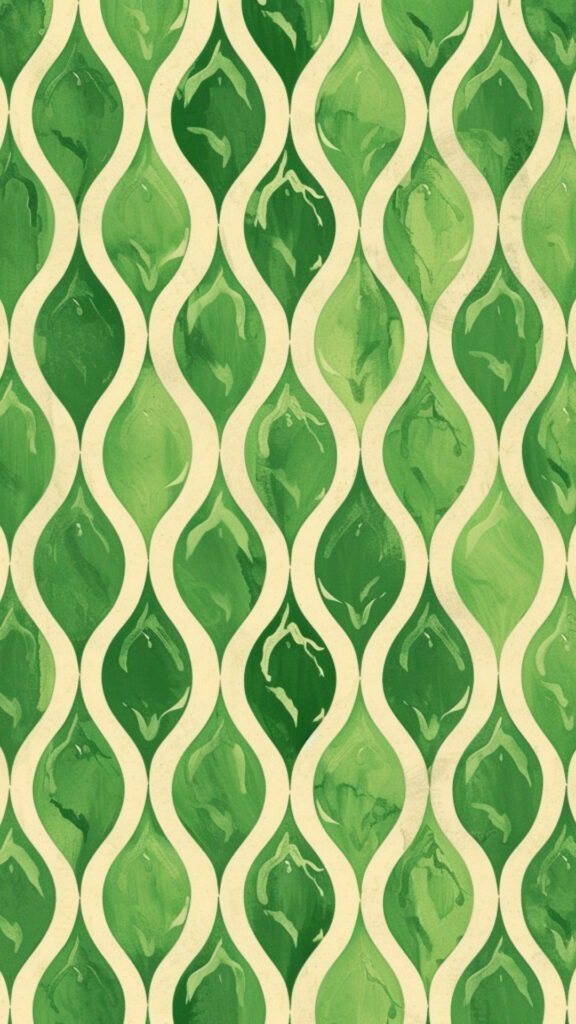 Green Phone Wallpapers: 80 Aesthetic Backgrounds 67 green pattern phone wallpaper 23