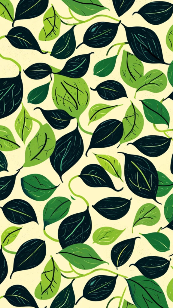 Green Phone Wallpapers: 80 Aesthetic Backgrounds 69 green pattern phone wallpaper 25
