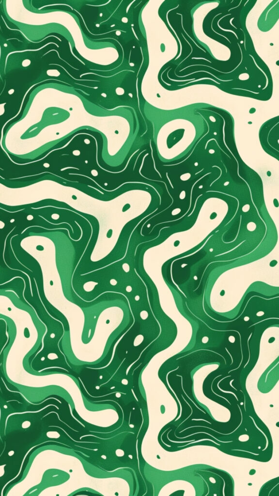 Green Phone Wallpapers: 80 Aesthetic Backgrounds 72 green pattern phone wallpaper 28