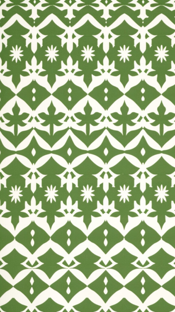 Green Phone Wallpapers: 80 Aesthetic Backgrounds 51 green pattern phone wallpaper 7