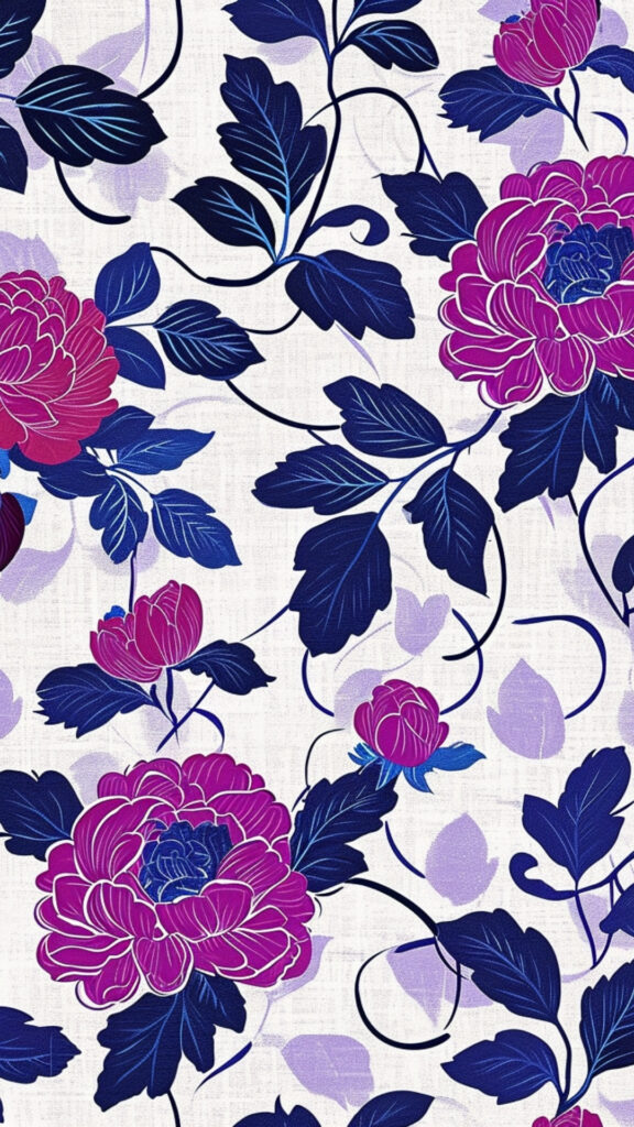 Purple Phone Wallpapers: 100 Aesthetic Backgrounds 58 purple pattern wallpaper 15