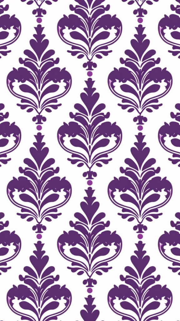Purple Phone Wallpapers: 100 Aesthetic Backgrounds 61 purple pattern wallpaper 18