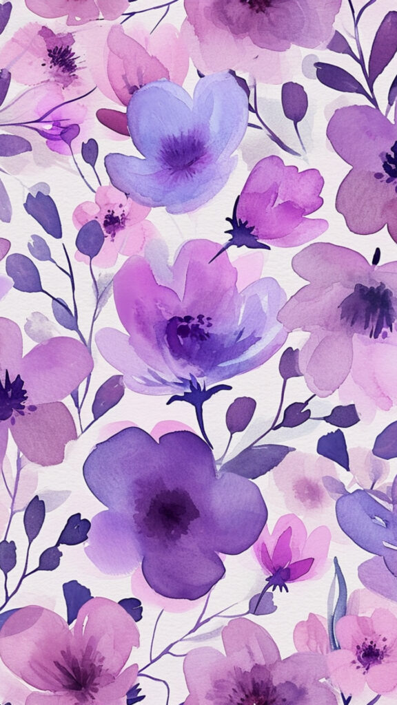 Purple Phone Wallpapers: 100 Aesthetic Backgrounds 45 purple pattern wallpaper 2