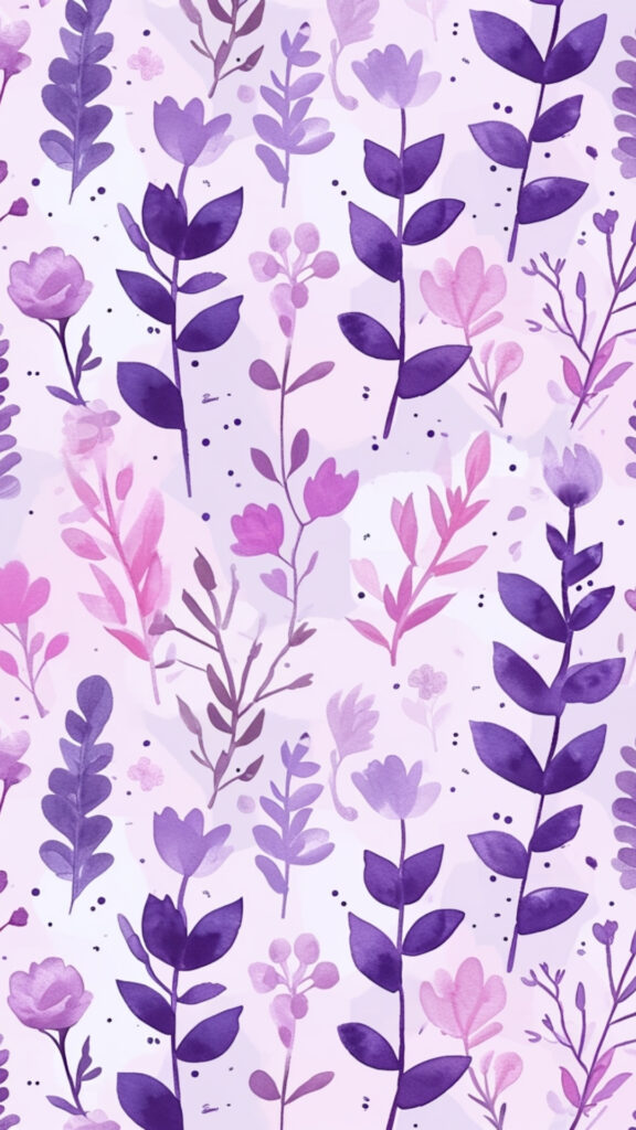 Purple Phone Wallpapers: 100 Aesthetic Backgrounds 67 purple pattern wallpaper 24