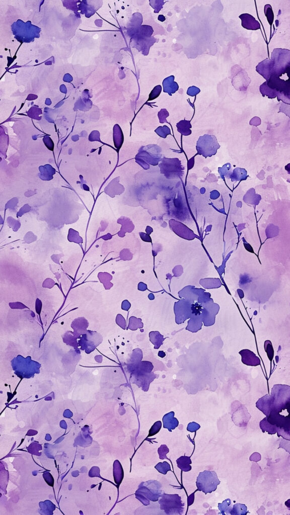 Purple Phone Wallpapers: 100 Aesthetic Backgrounds 46 purple pattern wallpaper 3