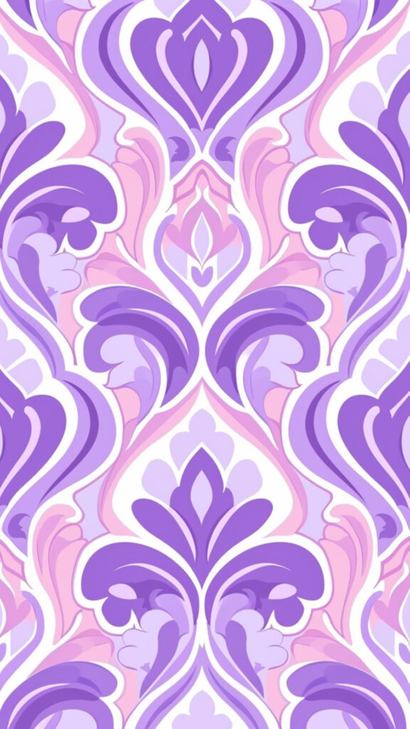 Purple Phone Wallpapers: 100 Aesthetic Backgrounds 76 purple pattern wallpaper 33