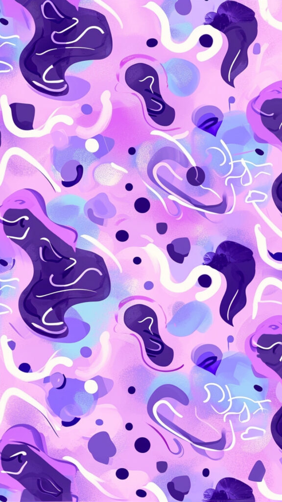 Purple Phone Wallpapers: 100 Aesthetic Backgrounds 82 purple pattern wallpaper 39