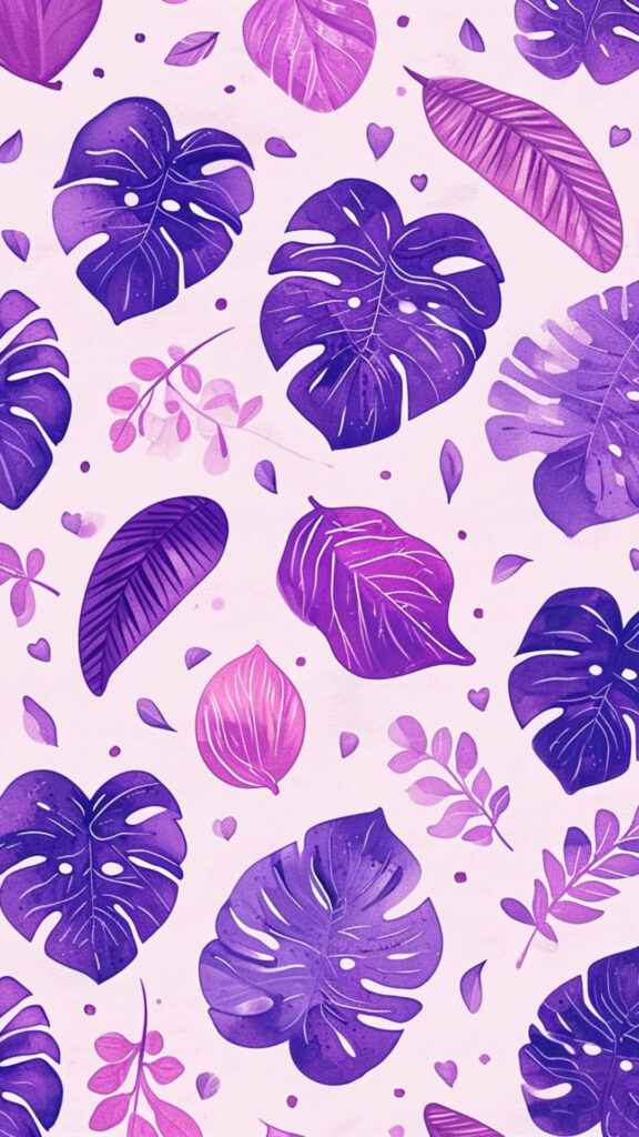 Purple Phone Wallpapers: 100 Aesthetic Backgrounds 91 purple pattern wallpaper 48