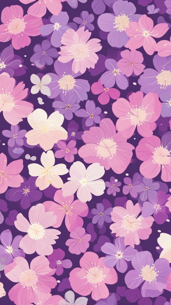 Purple Phone Wallpapers: 100 Aesthetic Backgrounds 93 purple pattern wallpaper 50