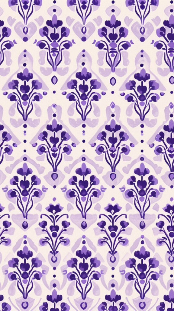 Purple Phone Wallpapers: 100 Aesthetic Backgrounds 99 purple pattern wallpaper 56
