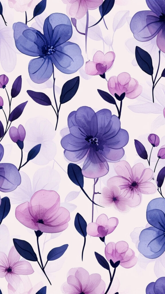 Purple Phone Wallpapers: 100 Aesthetic Backgrounds 51 purple pattern wallpaper 8